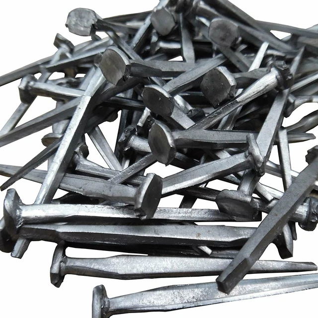 1 .5" (4d) Standard Steel Clinch- Fire Door Nails- Antique Restoration Nails 3
