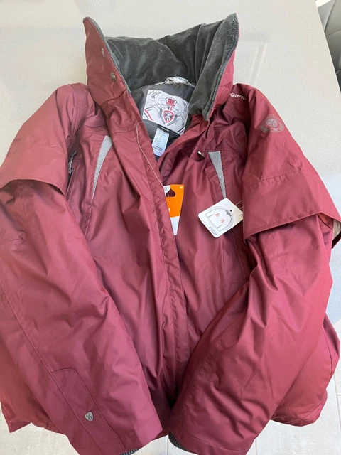 New with Tags FOUGANZA WOMEN'S HORSE RIDING WARM WATERPROOF JACKET
