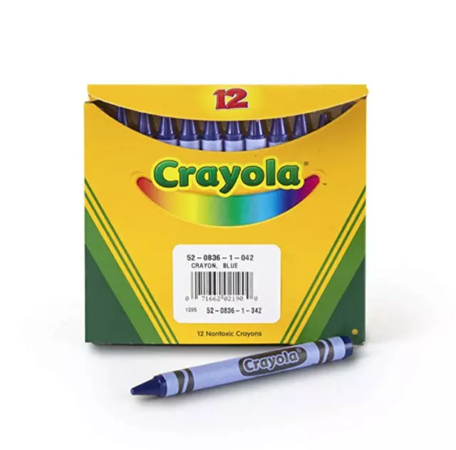 16) Crayola Crayons (blue green) BULK