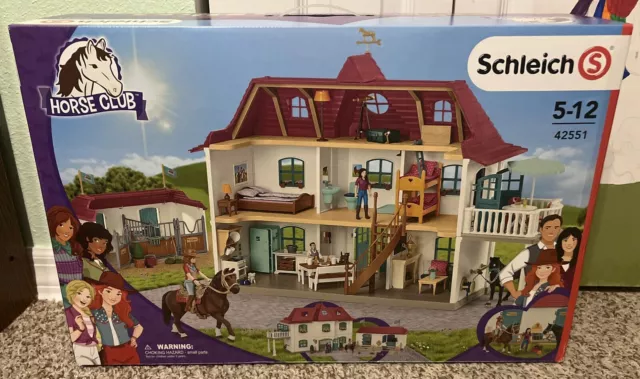 BOITE EQUITATION SCHLEICH HORSE CLUB 42551 likeside country house