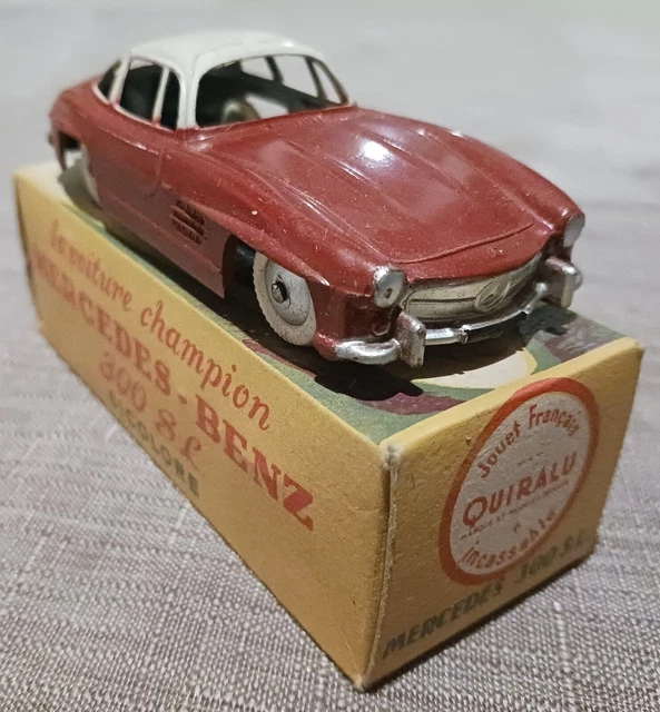 QUIRALU REEDITION MERCEDES 300SL 1/43 version pneus blanc comme originale EUR 10,00 - FR