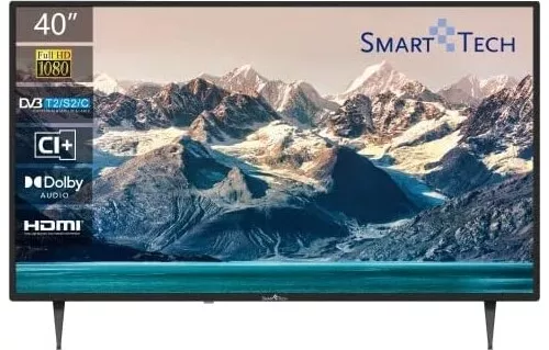 TV 40 Pollici Full HD Televisore DLED Smart Tech Classe E USB HDMI 40FN10T2