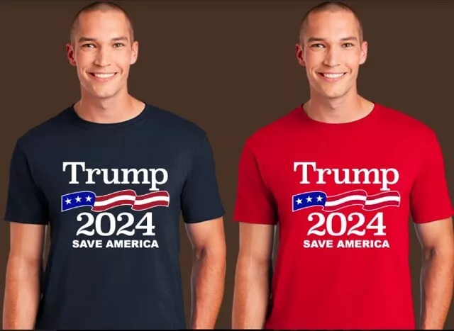TRUMP 2024 SAVE America T-Shirt $9.97 - PicClick