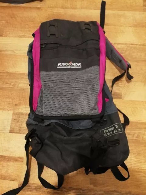Black and purple karrimor bag sale