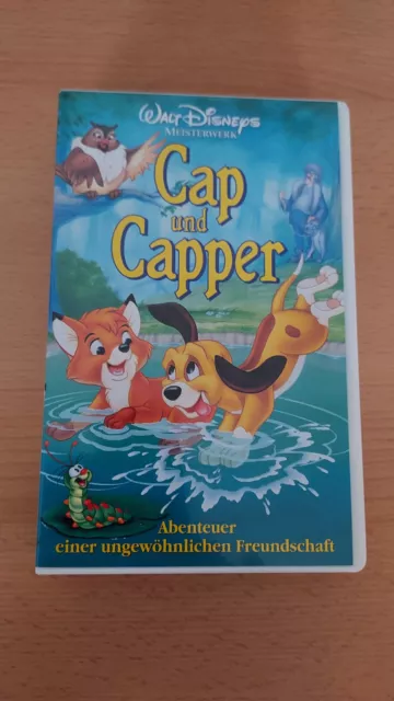 Walt Disneys Cap und Capper auf VHS Meisterwerk Edition mit Hologramm und Hülle