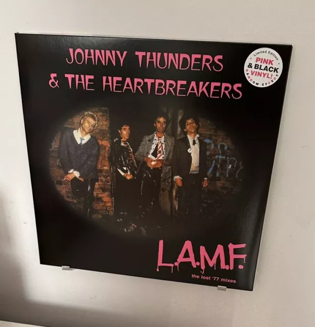 Johnny Thunders & The Heartbreakers–L.A.M.F. Vinyl RSD 2015 Pink/Black Vinyl NEW