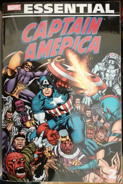 Marvel Usa Essential Captain America Vol 2 Seconda Edizione 1St Printing