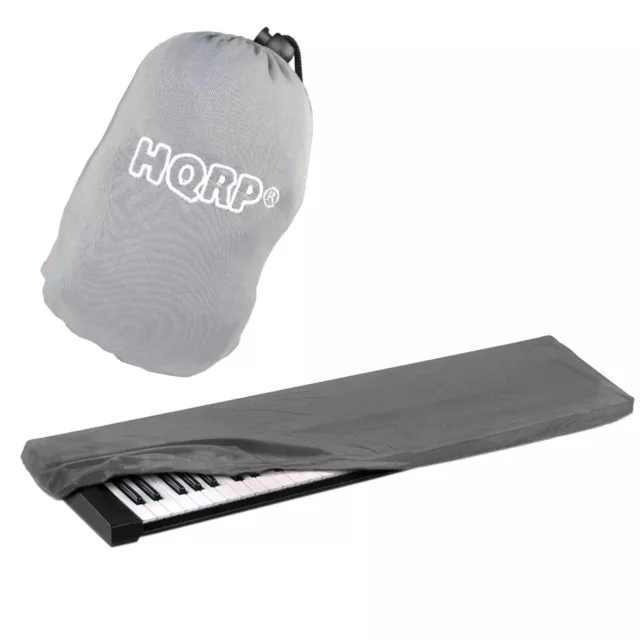 HQRP Elastic Dust Cover Case with Bag for Korg LP-180 SP-170 SP-170SRD Keyboard