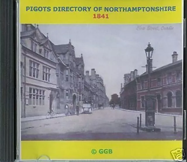 Genealogy Directory Of Northamptonshire 1841 Cd Rom