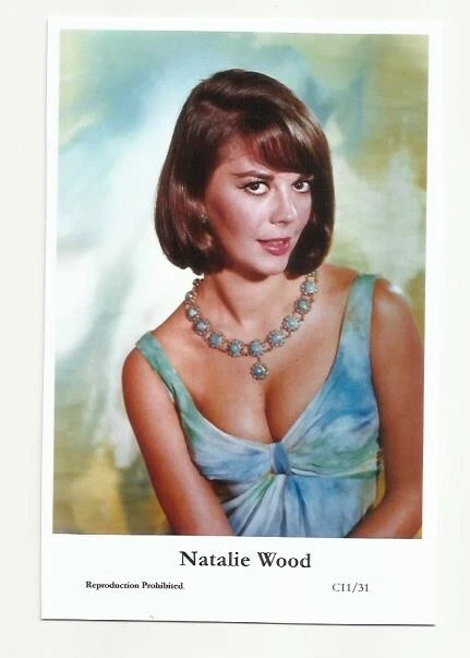 (Bx29) Natalie Wood Swiftsure Photo Postcard (C11/31) Filmstar Pin Up Glamor