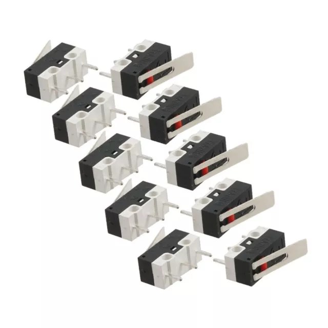 10x interruttori micro interruttori 2A 125V comodi portatili per produzione elettronica