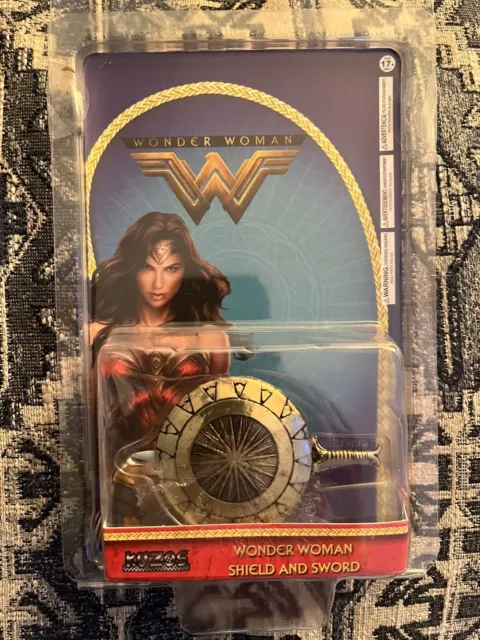 DC Movies Wonder Woman Miniature Sword & Shield Kuzos Collectible