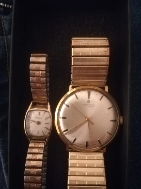 Junghans 17 Jewels Stainless Steel Back Shockproof JUNGHANS JEWELS 17 Stainless Steel Back Shockproof Vintage 60er Jahre