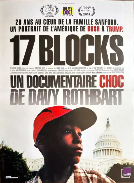 Affiche Cinéma 17 BLOCKS 40x60cm Poster / Davy Rothbart / Washington DC