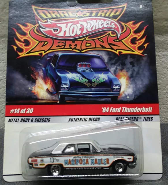 Hot Wheels  Drag Strip Demons' 64 Ford Thunderbolt