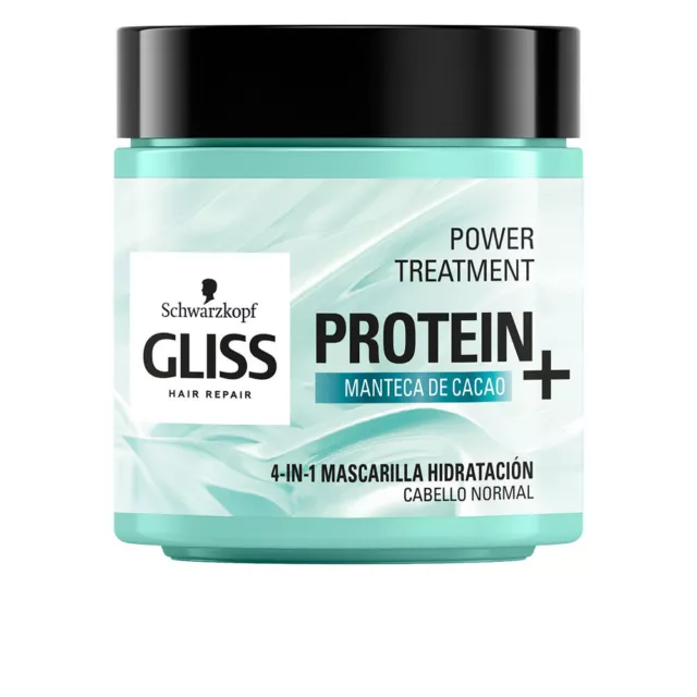 GLISS PROTEIN+ mascarilla hidratación cabello normal 400 ml