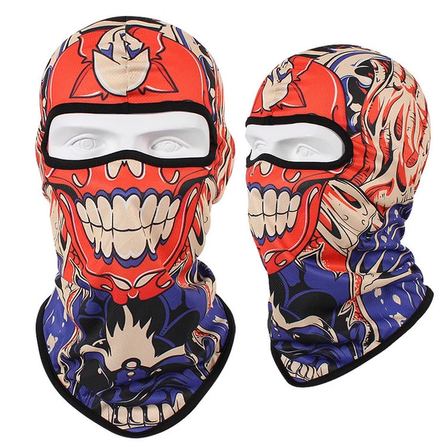 Passamontagna Estivo Anmeilu - Maschera Aperta Protezione UV, Tubolare Multifunzione Per Corsa E Moto