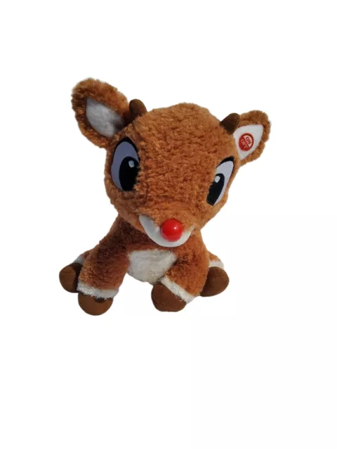 10" Talking Rudolph the Rednose Reindeer Plush