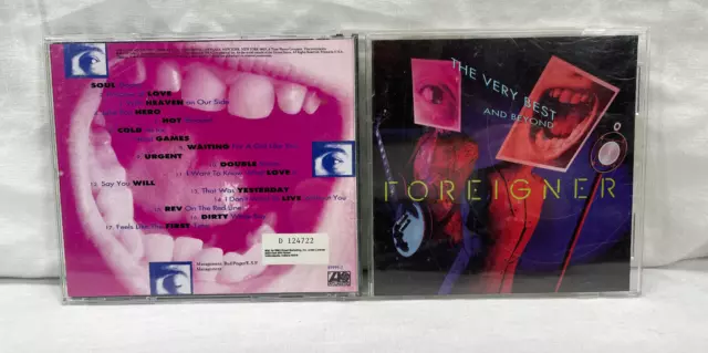 FOREIGNER The Very Best and Beyond CD Atlantic 1992