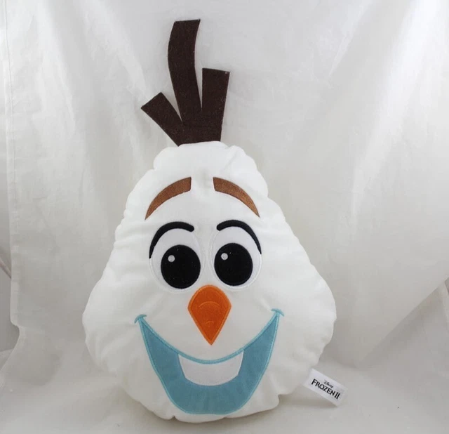 Coussin tête Olaf DISNEY La Reine des neiges bonhomme de neige Frozen 44 cm