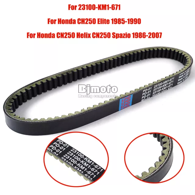 Drive Belt For Honda CH250 Elite 1985-1990 CN250 Helix CN250 Spazio 1986-2007