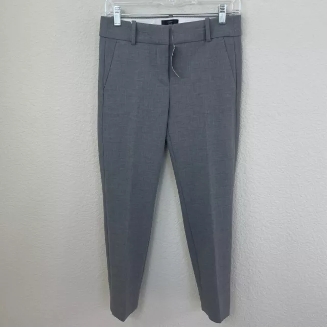 J. Crew 365 Pants Women's Size 4 Petite Cameron Slim Gray NWT