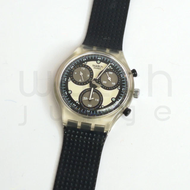 SWATCH FUMO di Londra sck105 chrono new & unworn EUR 140,00 - PicClick DE