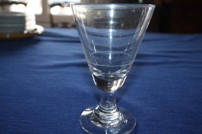 Absinthe ANCIEN GRAND VERRE À ABSINTHE FOND ÉPAIS 19 CM 