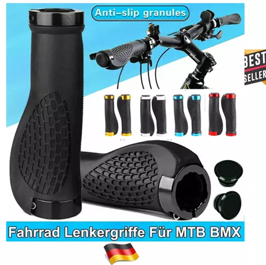 Fahrradgriffe Ergonomisch für Drehgriff Kurz Lang Lenker Griffe Fahrrad MTB NEU