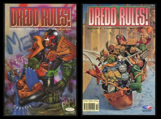 Dredd Rules Comic Set 1-2-3-4-5-6-7-8-9-10-11-12-13-14-15-16-17-18-19-20 Judge 2