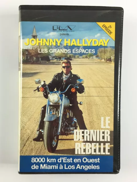 Johnny Hallyday Le Dernier Rebelle 2ème Episode / VHS Cassette Video