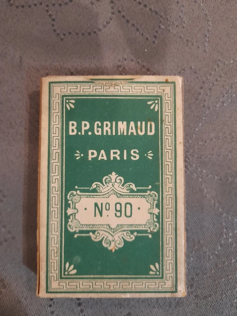 Jeu De Cartes à Jouer Miniature Vintage C.1900 - Triptyque, Marque David à Paris - France