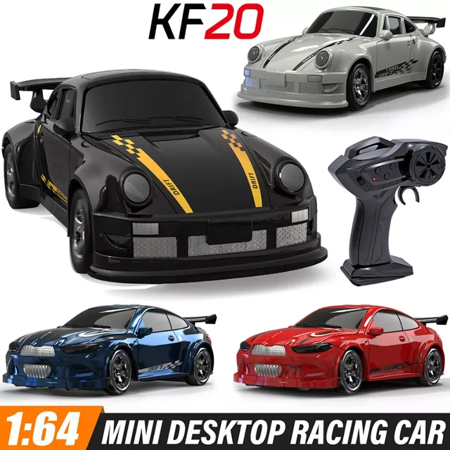 Coche RC A Escala 1:64 Con Mando Ergonómico – Velocidad Y Derrape Realista – Recargable Por USB – Ideal Para Niños Y Adolescentes – Regalo De Cumpleaños