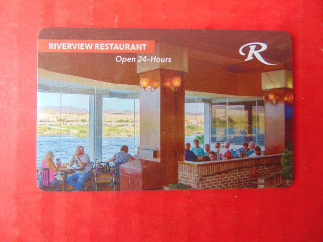 CASINO DON LAUGHLIN'S RIVERSIDE Hotel Room Key Card Riverview Restaurant