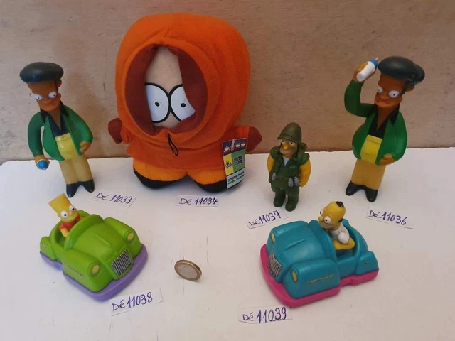 (126)  lot de 2 figurines au choix Simpsons  ou South Park ...