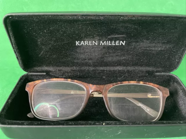 KAREN MILLEN, Ladies Reading Glasses, Faux Tortoise Shell Pattern Frames, S11