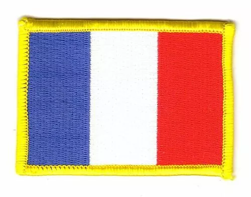 Flaggen Aufnäher Patch Frankreich Fahne Flagge
