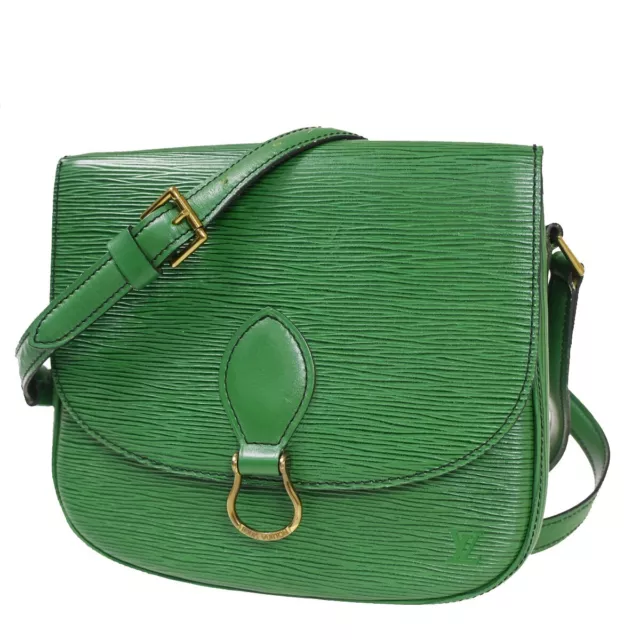 🔥LOUIS VUITTON Monogram 1.6" W Bandoulière Shoulder Jacquard Strap  Green Khaki