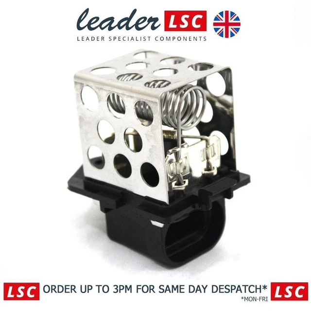 Résistance Moteur Ventilateur Chauffage / Radiateur - Référence 1267J6 - Compatible Peugeot 207,208,407,508 & Citroën C2,C3,DS3