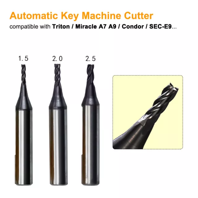 Carbide Laser Cutter for Automatic Key Cutting Machine Car Key Cutter Condor
