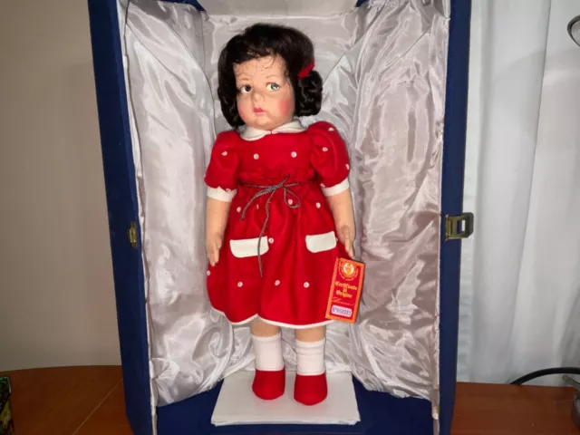 20” Vintage LENCI ISSIMA Doll All Original Felt Doll With Box And Certificate