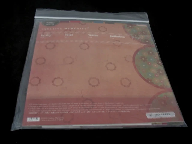 PALETA DE POTENCIA CREATIVE MEMORIES 8x8 - Kit terroso nuevo