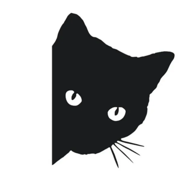 Peep Cat Face Cat Personalità Adesivi Auto Adesivi Moto Auto Decorativa