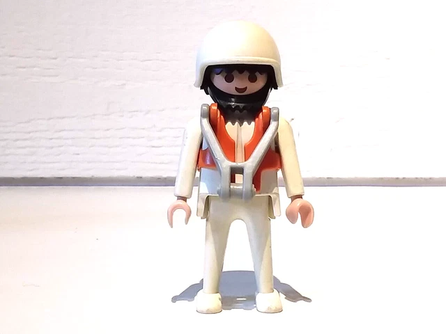 Pièce Playmobil : Bac Réserve D'eau Et Corde Pour Hélicoptère Pompiers - Réf. 3789 - Occasion