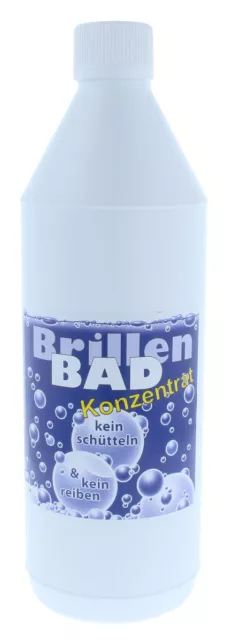 Vitrus Brillenbad - 1000ml = 1 Liter - Konzentrat z.Nachfüllen  Brillenreinigung