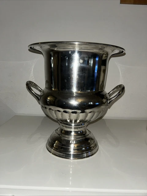 SEAU À CHAMPAGNE métal argenté art déco EUR 27,00 - FR