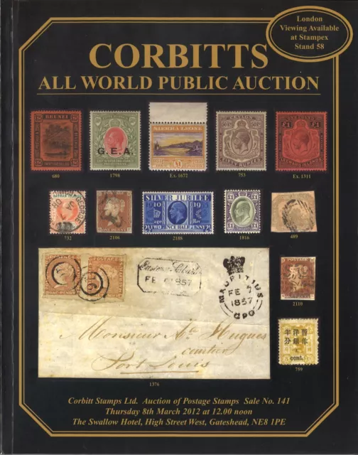Asta pubblica Corbitts tutto il mondo, vendita n. 141 (2012)