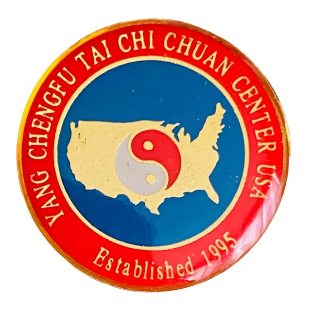 Seattle WA Yang Chengfu Tai Chi Chuan Center USA Lapel Pin Souvenir Washington