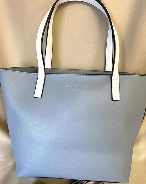 Eine Rote Cuckoo Xl Hellblau Schultertasche Neue Jahreszeiten Deutlich Unter Einzelhandelspreis