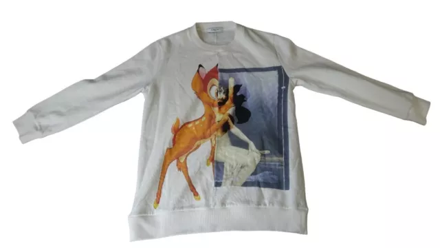 Givenchy Bambi Print Neoprene Scuba Sweatshirt M Medium Unisex